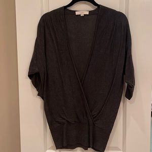 Loft gray sweater